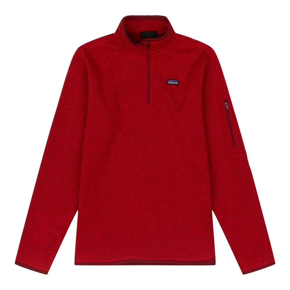 Patagonia Better Sweater Quarter Zip Red